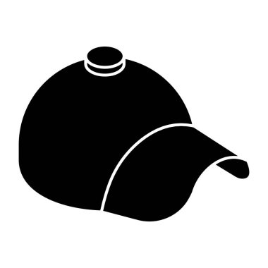 A unique design icon of p cap 