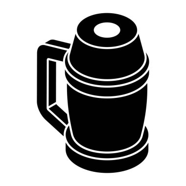 Unique design icon of jug