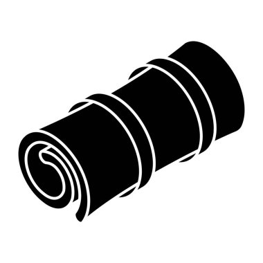 Modern design icon of scroll letter 