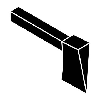 Unique design icon of check post barrier 