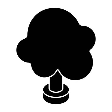 Modern design icon of tree