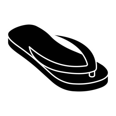An icon design of flip flop
