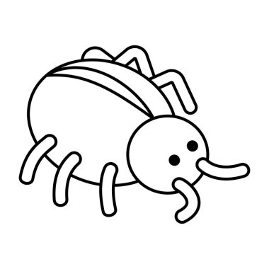 A perfect design icon of bug