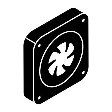Premium download icon of cooling fan