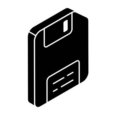 Disket diskinin son moda vektör tasarımı 