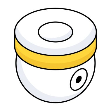 A perfect design icon of cctv camera 