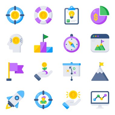 Premium finance icons set for websites, interface of mobile applications and design of printed products. Happy downloading.