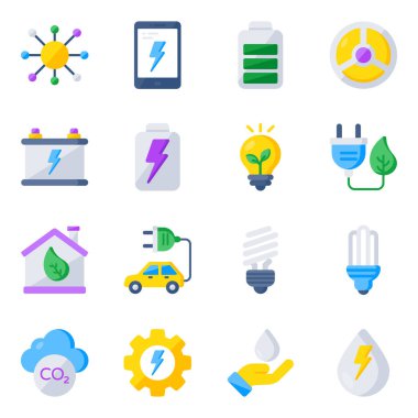 Check out this set of ecology icons. All icons in this set are designed keeping in mind the related theme. Download this flat icons set for your upcoming projects.