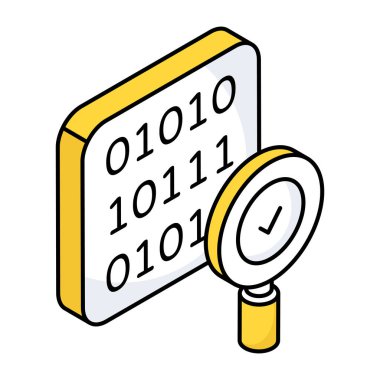 Arama ikili verilerinin trend vektör tasarımı 