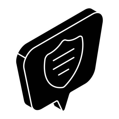 An icon design of secure chat