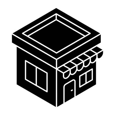 Mağaza mimarisinin bir sembol tasarımı