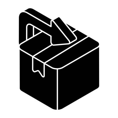 Paket Dönüş kabartma vektör simgeleri