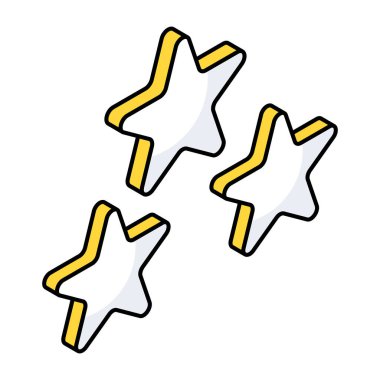 Yıldızların eşsiz bir tasarım simgesi