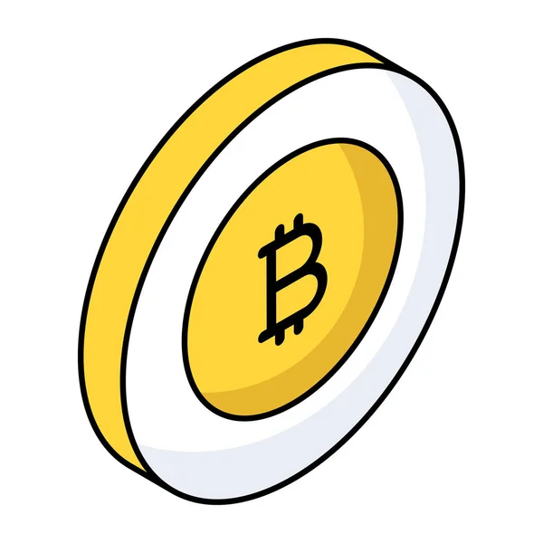 Дизайн Піктограм Bitcoin — стоковий вектор