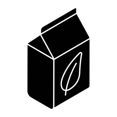 Eko paketinin bir simge tasarımı 