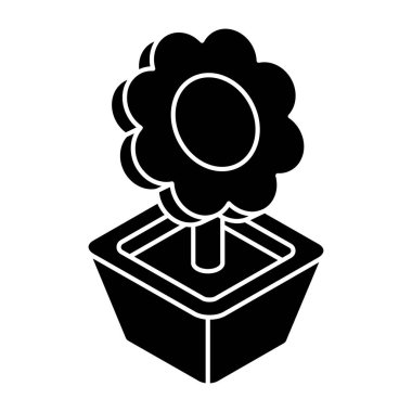 Papatya çiçeğinin premium indirme simgesi 