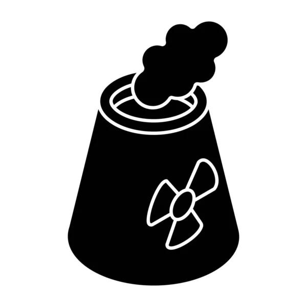 Perfect Design Icon Nuclear Plant — Image vectorielle