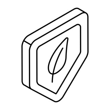 Creative design icon of eco security 