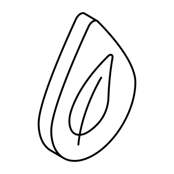Креативный Дизайн Иконки Листа — стоковый вектор