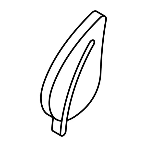 Современный Дизайн Иконки Листа — стоковый вектор