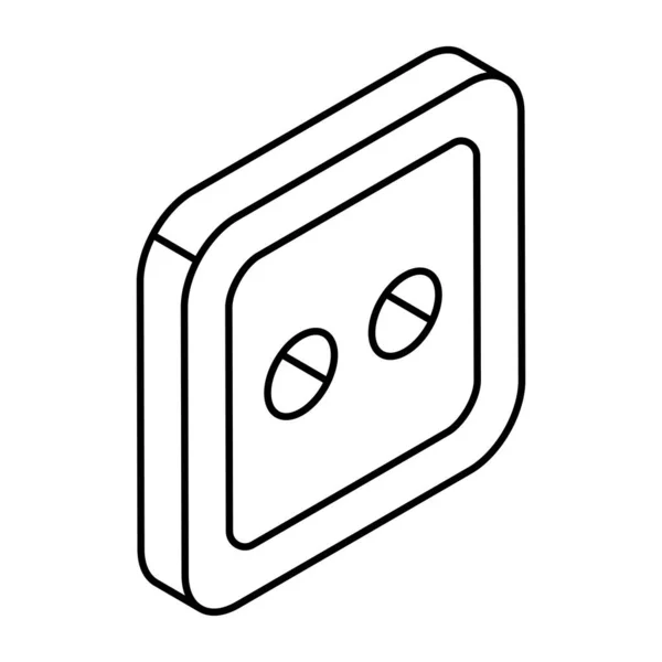 Switchboard Icon Premium Design — Image vectorielle