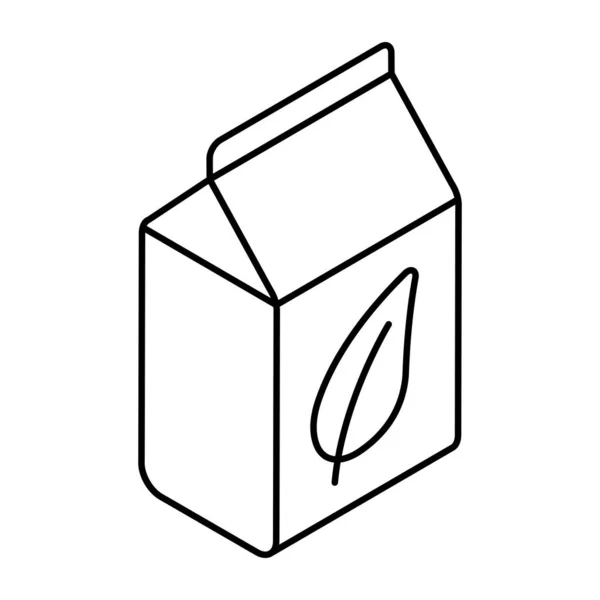 Дизайн Иконок Эко Пакета — стоковый вектор