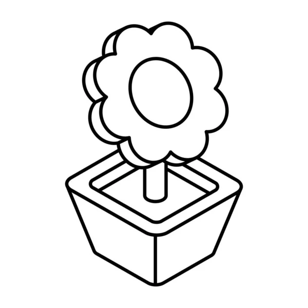 Ein Premium Download Symbol Von Gänseblümchen Blume — Stockvektor