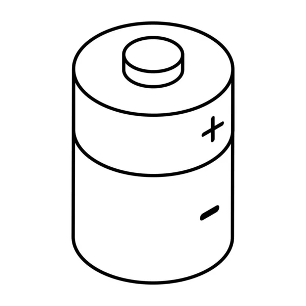 電池セルのアイコンデザイン — ストックベクタ
