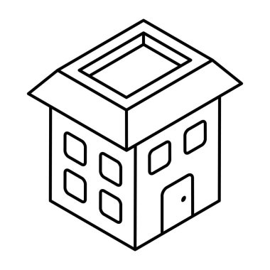 Çevrimiçi video görüntülerinin bir simge tasarımı