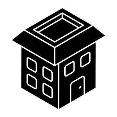 Ticari yapının modern tasarım simgesi