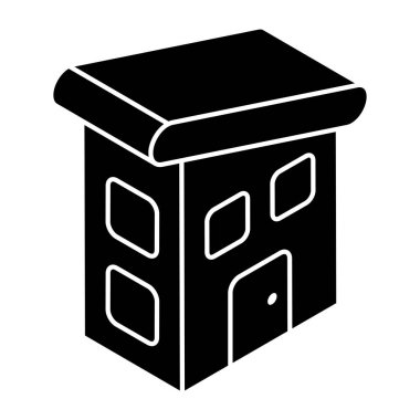 Ticari yapının modern tasarım simgesi