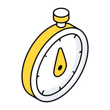 Kronometrenin modern tasarım simgesi