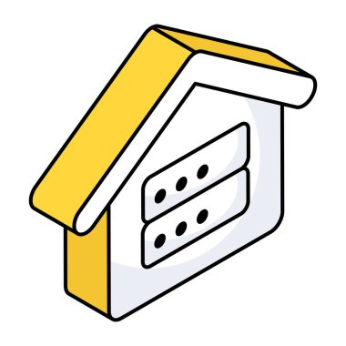 Sunucu odasının eşsiz bir tasarım simgesi