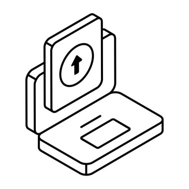 Çevrimiçi göndermenin vektör tasarımı 