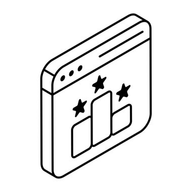 Web sıralaması için eşsiz bir tasarım simgesi 