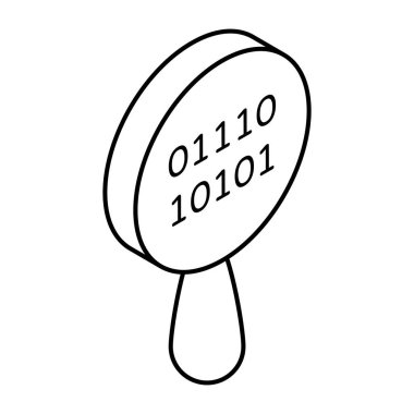 Arama ikili verilerinin trend vektör tasarımı 