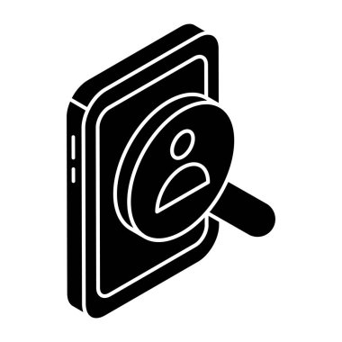 Katı simge, düzenlenebilir vektör 