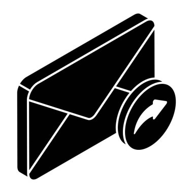 Gelen postanın eşsiz tasarım simgesi 