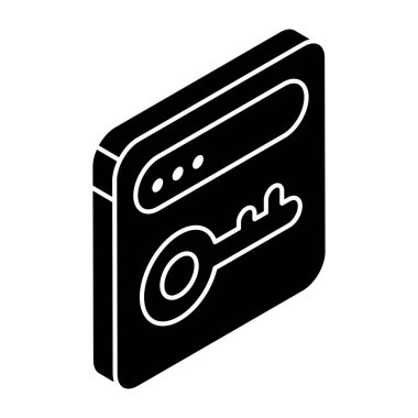 Web erişiminin modern tasarım simgesi