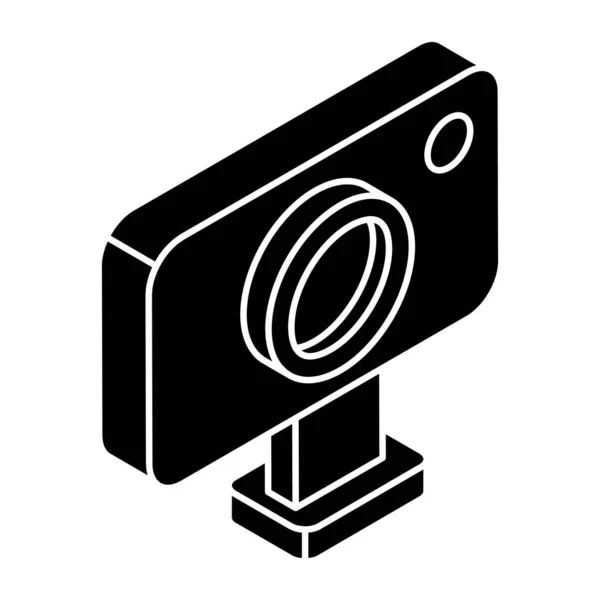 Icono Tecnología Moderna Webcam — Archivo Imágenes Vectoriales