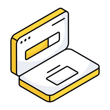 Web kurulumunun simge tasarımı 