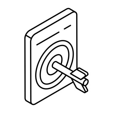 Hedefin kavramsal tasarım simgesi