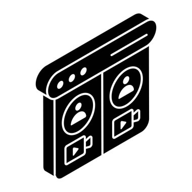 Webinar 'ın eşsiz bir tasarım simgesi 