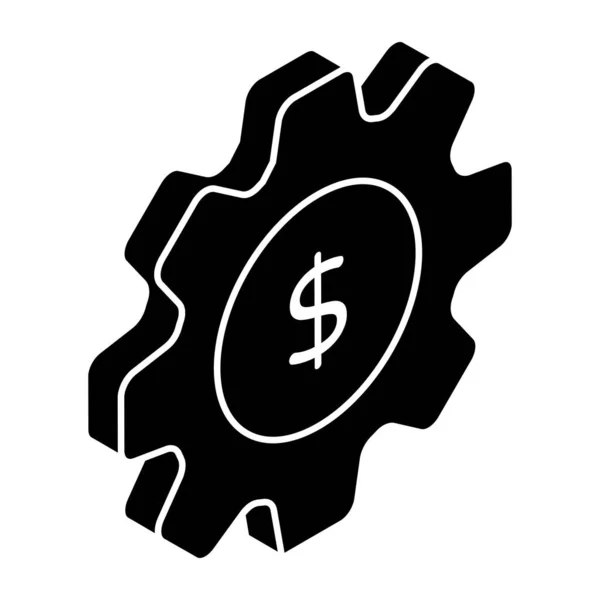 Модный Дизайн Икона Управления Деньгами — стоковый вектор