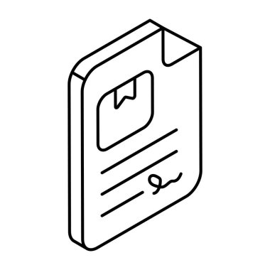 Lojistik sözleşmenin simge tasarımı 