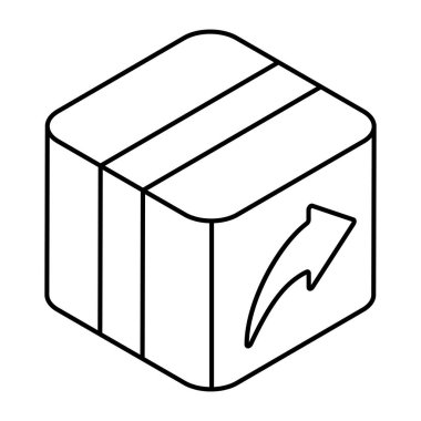  Paket Dönüş satır vektör simgeleri