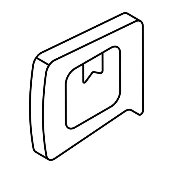 Редактируемый Иконка Дизайна Логистического Чата — стоковый вектор