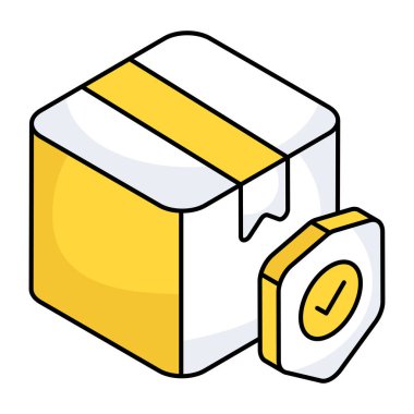 Kartonda elmas, değer önerisi simgesi 