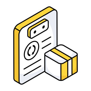 Kartonda elmas, değer önerisi simgesi 