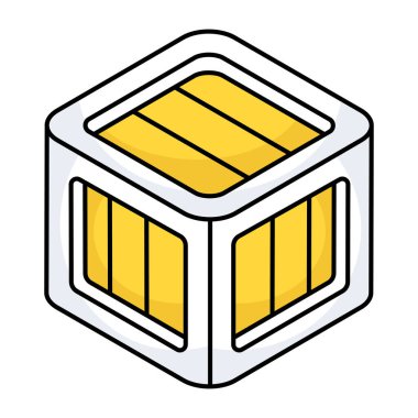 Kartonda elmas, değer önerisi simgesi 